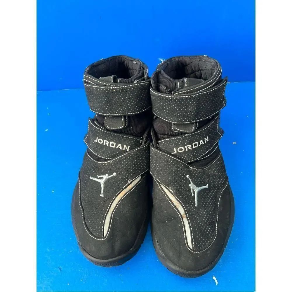 Nike Air Jordan Mens T4G Ray Allen Size 8 Black Sneaker Shoes 313527-001